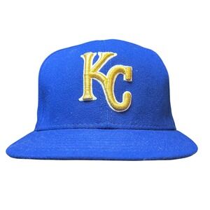 Kansas City Royals 50/50 size 7 Baseball Cap World Series Champions 2015